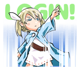 Online! Hizumi-chan Lv.2e sticker #8716873