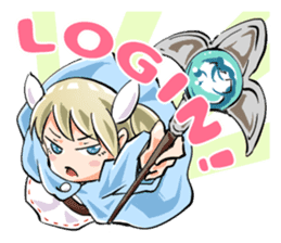 Online! Hizumi-chan Lv.2e sticker #8716874