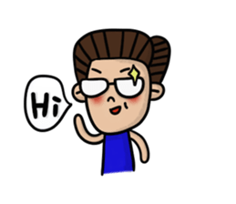 Mr. and Mrs. Lee sticker #8717539