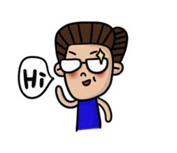 Mr. and Mrs. Lee sticker #8717539