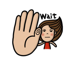 Mr. and Mrs. Lee sticker #8717541