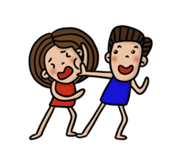 Mr. and Mrs. Lee sticker #8717567