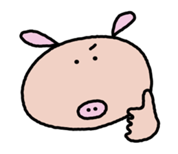 Buta-kun sticker #8717614