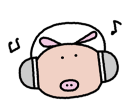 Buta-kun sticker #8717647