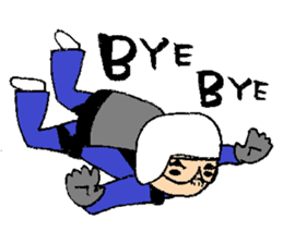 Athlete Saburo-kun sticker #8717754