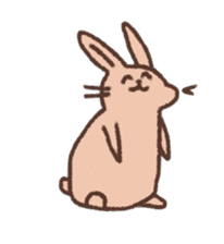 kamyu's english rabbit stickers sticker #8718024