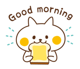 Nyanko sticker[Frequently used words] sticker #8718092