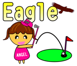 Angel Baby - Golf sticker #8718259