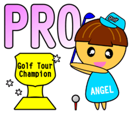 Angel Baby - Golf sticker #8718268