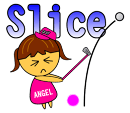 Angel Baby - Golf sticker #8718271