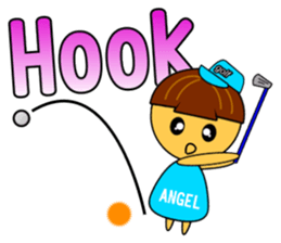 Angel Baby - Golf sticker #8718272