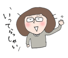 Daily life of mom and daughter sticker #8718372