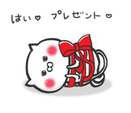 Lovely cats in winter sticker #8718925