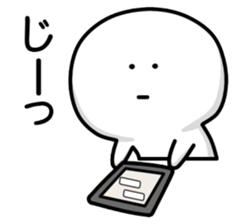 White guy of different dimension sticker #8719183