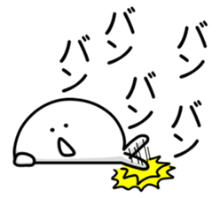 White guy of different dimension sticker #8719200