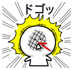 White guy of different dimension sticker #8719201