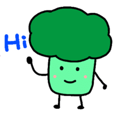Lovely Broccoli sticker #8719370