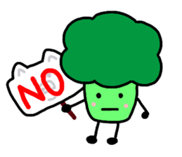 Lovely Broccoli sticker #8719372