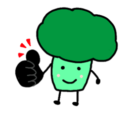Lovely Broccoli sticker #8719373