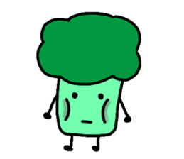 Lovely Broccoli sticker #8719379
