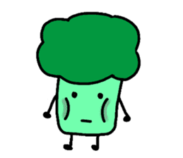 Lovely Broccoli sticker #8719379