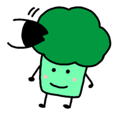 Lovely Broccoli sticker #8719381