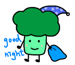 Lovely Broccoli sticker #8719384