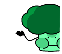 Lovely Broccoli sticker #8719386