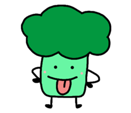 Lovely Broccoli sticker #8719387