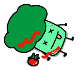 Lovely Broccoli sticker #8719393