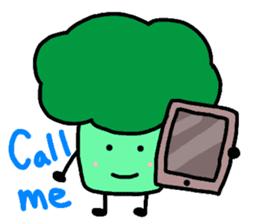 Lovely Broccoli sticker #8719396