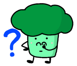 Lovely Broccoli sticker #8719403