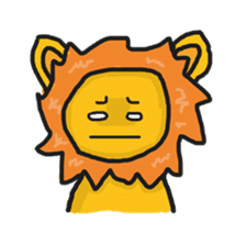 Shanga The Lion Full Expression sticker #8719935