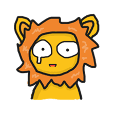 Shanga The Lion Full Expression sticker #8719942