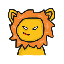 Shanga The Lion Full Expression sticker #8719943