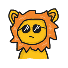 Shanga The Lion Full Expression sticker #8719964