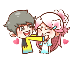 Because of Love (EN) sticker #8720290