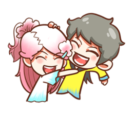 Because of Love (EN) sticker #8720294