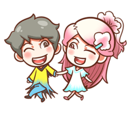 Because of Love (EN) sticker #8720298