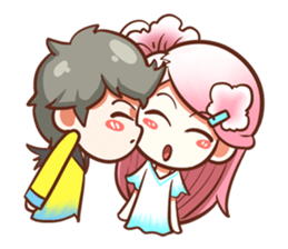 Because of Love (EN) sticker #8720314