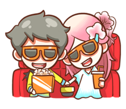 Because of Love (EN) sticker #8720326