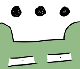 The Green Creature sticker #8720717