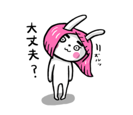 Wigged Animals sticker #8721031