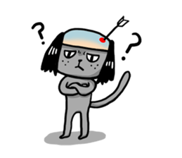 Wigged Animals sticker #8721041