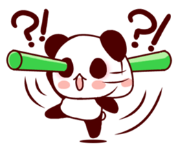 Lover is full of panda! sticker #8721425
