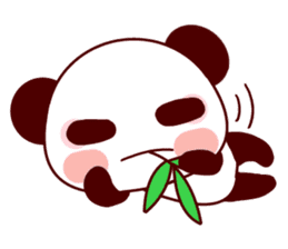 Lover is full of panda! sticker #8721428