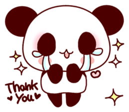 Lover is full of panda! sticker #8721432