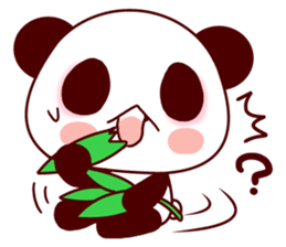 Lover is full of panda! sticker #8721437