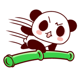 Lover is full of panda! sticker #8721438