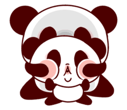 Lover is full of panda! sticker #8721440